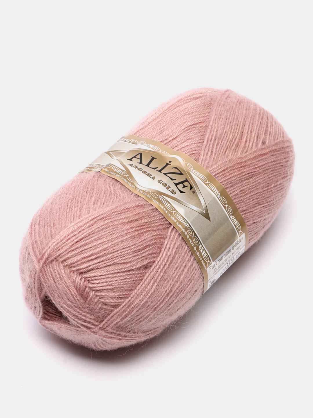 Розовый пряжа Alize Angora Gold 20% Шерсть 80% Акрил 100г 550м (часть 2)