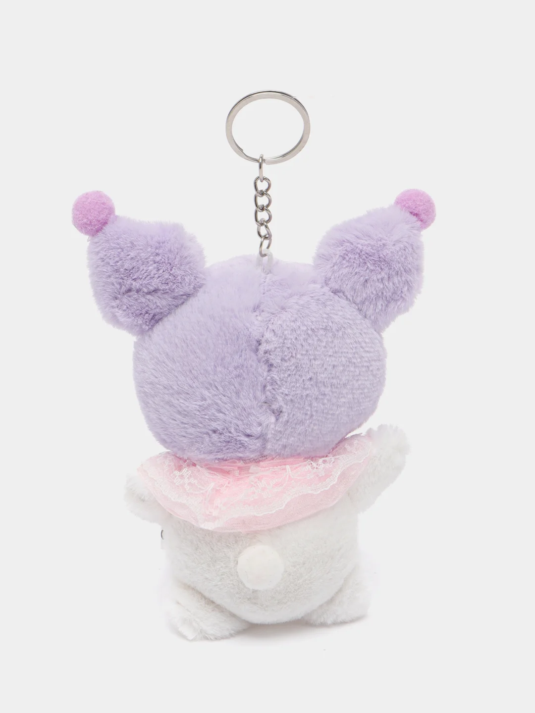 Сиреневый куроми Kuromi мягкая игрушка-брелок, 14 см, 2 цвета