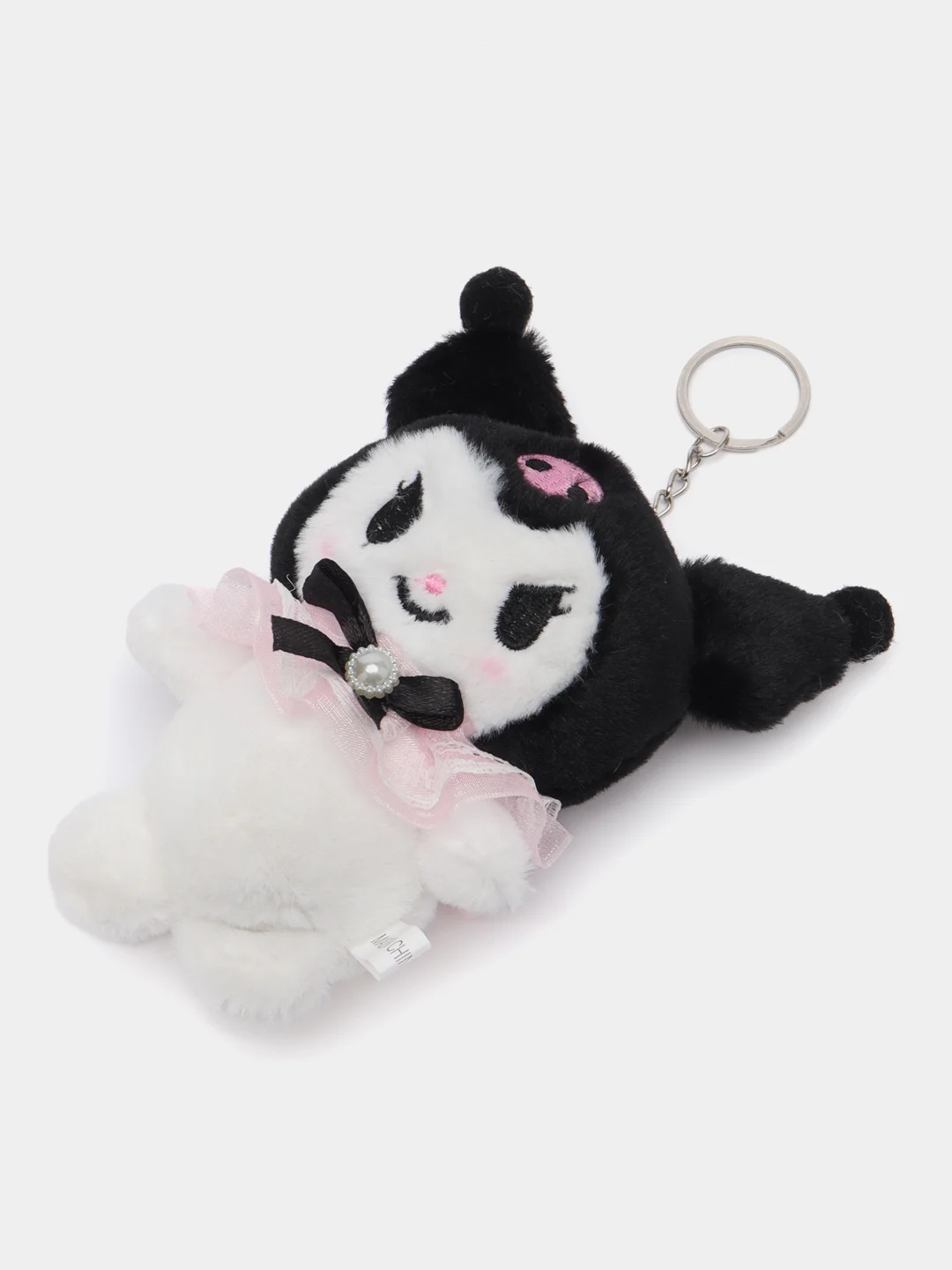 Сиреневый куроми Kuromi мягкая игрушка-брелок, 14 см, 2 цвета
