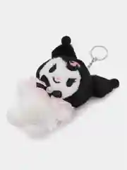 Сиреневый куроми Kuromi мягкая игрушка-брелок, 14 см, 2 цвета