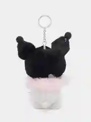 Сиреневый куроми Kuromi мягкая игрушка-брелок, 14 см, 2 цвета