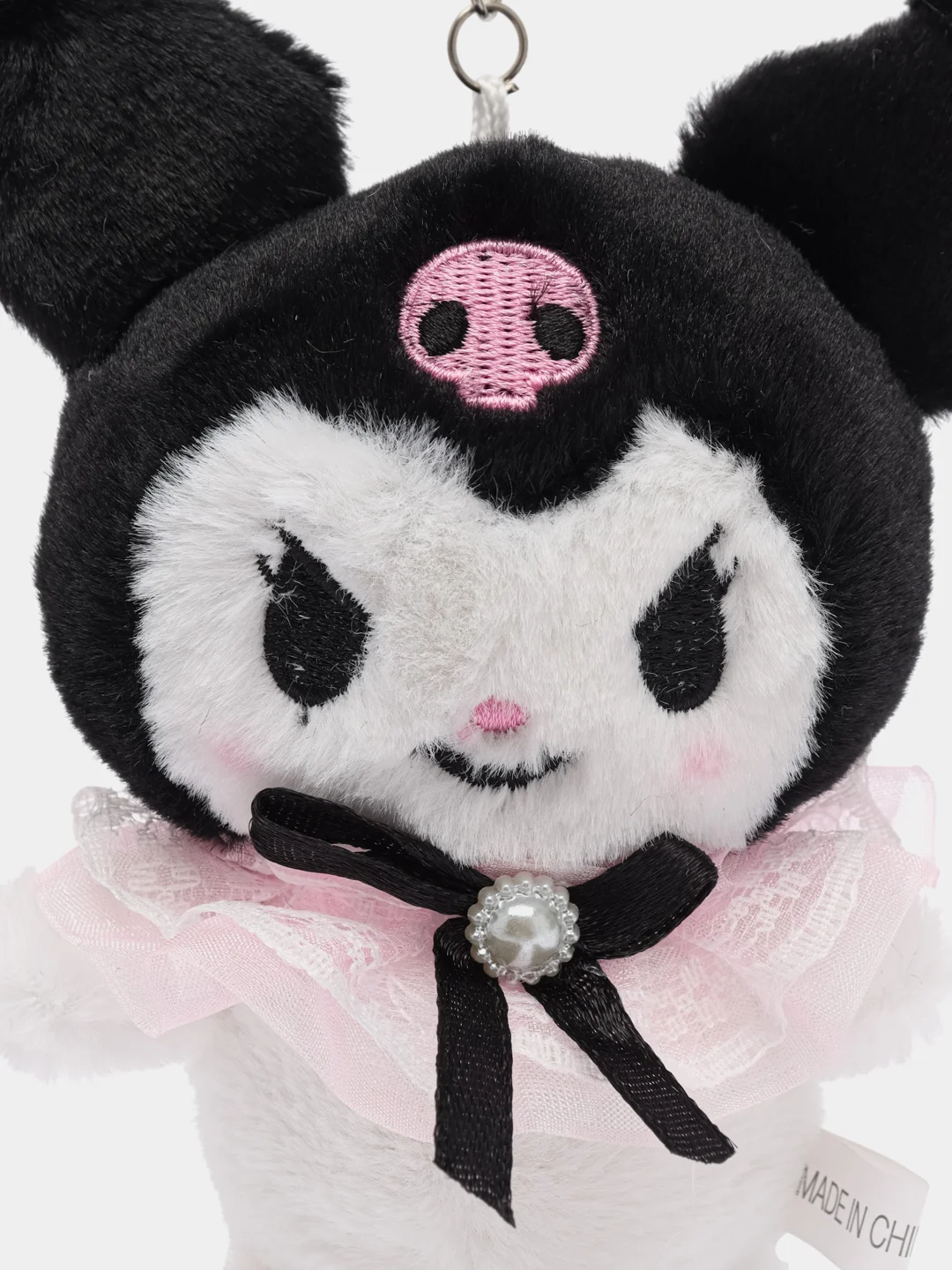 Сиреневый куроми Kuromi мягкая игрушка-брелок, 14 см, 2 цвета