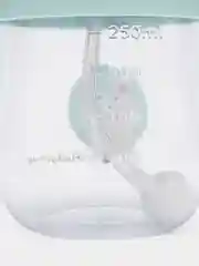 Бирюзовый бутылка  непроливайка для воды "Зверята", 280 мл, бутылка для питья детская, поильник