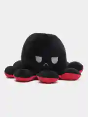 Бордовый игрушка осьминог перевёртыш, мягкая, двусторонний, 20*10 см