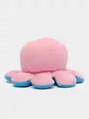 Бордовый игрушка осьминог перевёртыш, мягкая, двусторонний, 20*10 см