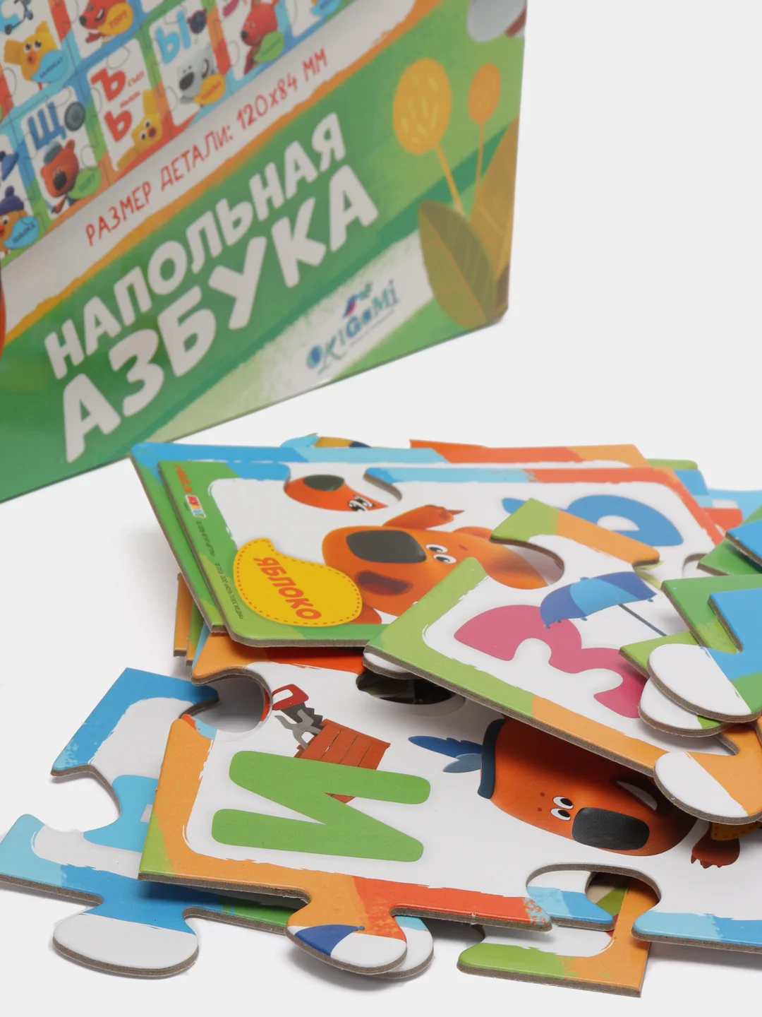Пазл напольный МиМиМишки "Азбука", 32 элемента