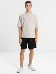 Черный шорты карго