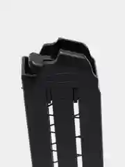 Хром пистолет игрушечный перезаряжаемый Glock с глушителем, оружие, подарок на 23 февраля