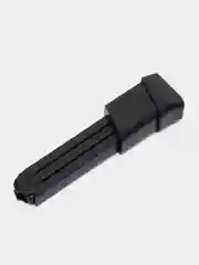 Хром пистолет игрушечный перезаряжаемый Glock с глушителем, оружие, подарок на 23 февраля