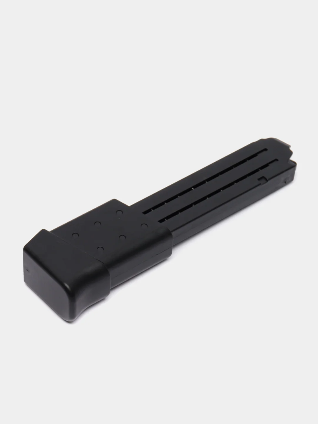 Хром пистолет игрушечный перезаряжаемый Glock с глушителем, оружие, подарок на 23 февраля