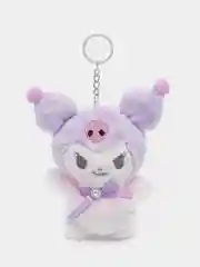Сиреневый куроми Kuromi мягкая игрушка-брелок, 14 см, 2 цвета