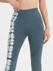Серый меланж спортивные лосины
