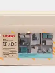 Бежевый контейнер - ящик универсальный DELUXE Econova
