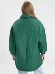 Зеленый куртка женская, оверсайз, весна