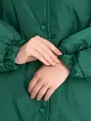 Зеленый куртка женская, оверсайз, весна