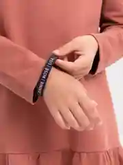 Черный браслет резиновый K-POP "Blackpink"