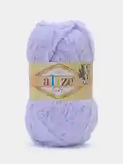 Лавандовый пряжа плюшевая Alize Softy, микрополиэстер, 50 г, 115 м