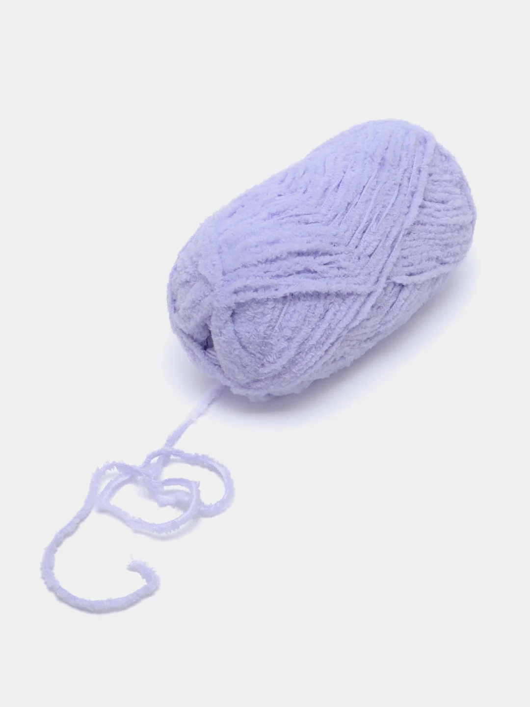 Лавандовый пряжа плюшевая Alize Softy, микрополиэстер, 50 г, 115 м