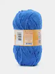 Синий пряжа плюшевая Alize Softy, микрополиэстер, 50 г, 115 м