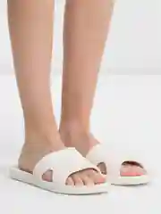 Белый сланцы женские пляжные, 2 цвета