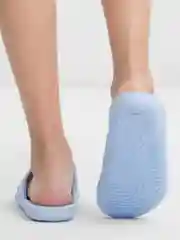 Голубой сланцы женские пляжные, 3 цвета
