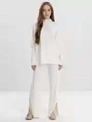 Молочный костюм женский, лапша