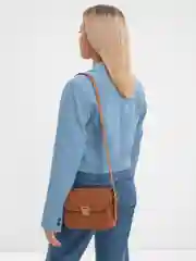 Коричневый сумка через плечо
