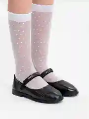 Угольный туфли школьные для девочек нарядные, в школу на сменку