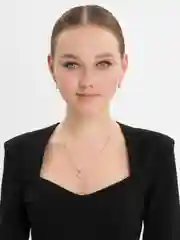Розовый набор украшений, цепочка и серьги, набор бижутерии
