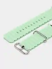 Мятный ремешок для часов Apple Watch 42, 44, 45, 49 мм, Ocean band, ULTRA, силикон