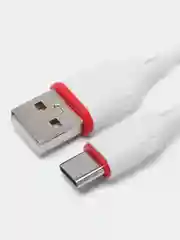 Белый зарядное устройство Borofone BA21A + кабель Type-C, Micro-USB (QC 3.0, 3A, 18W) для Android