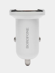 Автомобильное зарядное устройство Borofone BZ12A, BZ12B 18W + кабель для iPhone и Android