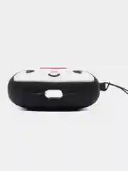 Рыжий чехол для беспроводных наушников AirPods (Аирподс) 1 / 2 / Pro, Pro 2 с карабином