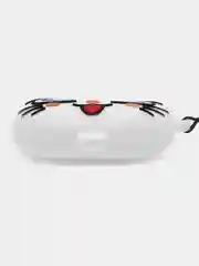 Рыжий чехол для беспроводных наушников AirPods (Аирподс) 1 / 2 / Pro, Pro 2 с карабином