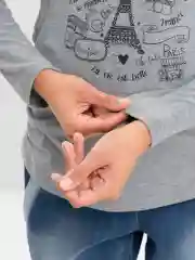 Лонгслив для беременных и кормящих i love mum