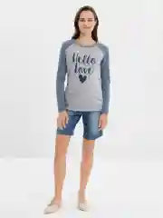 Лонгслив для беременных i love mum