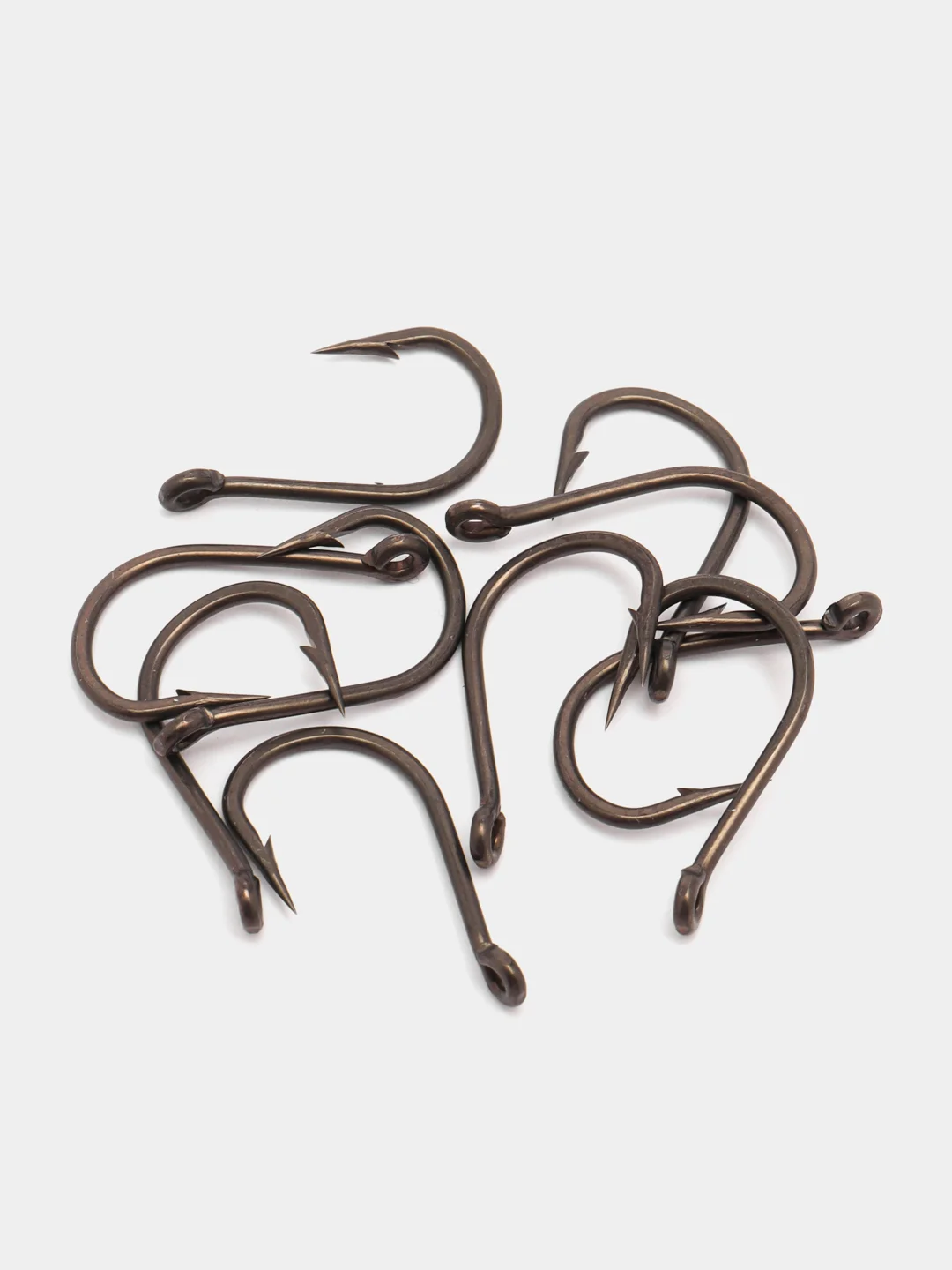 Фиолетовый карповые крючки для рыбалки, 10 штук, Krank, Сlawe, Wide gape, Kurv Shank, Chod Rig
