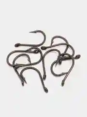 Фиолетовый карповые крючки для рыбалки, 10 штук, Krank, Сlawe, Wide gape, Kurv Shank, Chod Rig