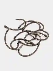 Розовый карповые крючки для рыбалки, 10 штук, Krank, Сlawe, Wide gape, Kurv Shank, Chod Rig