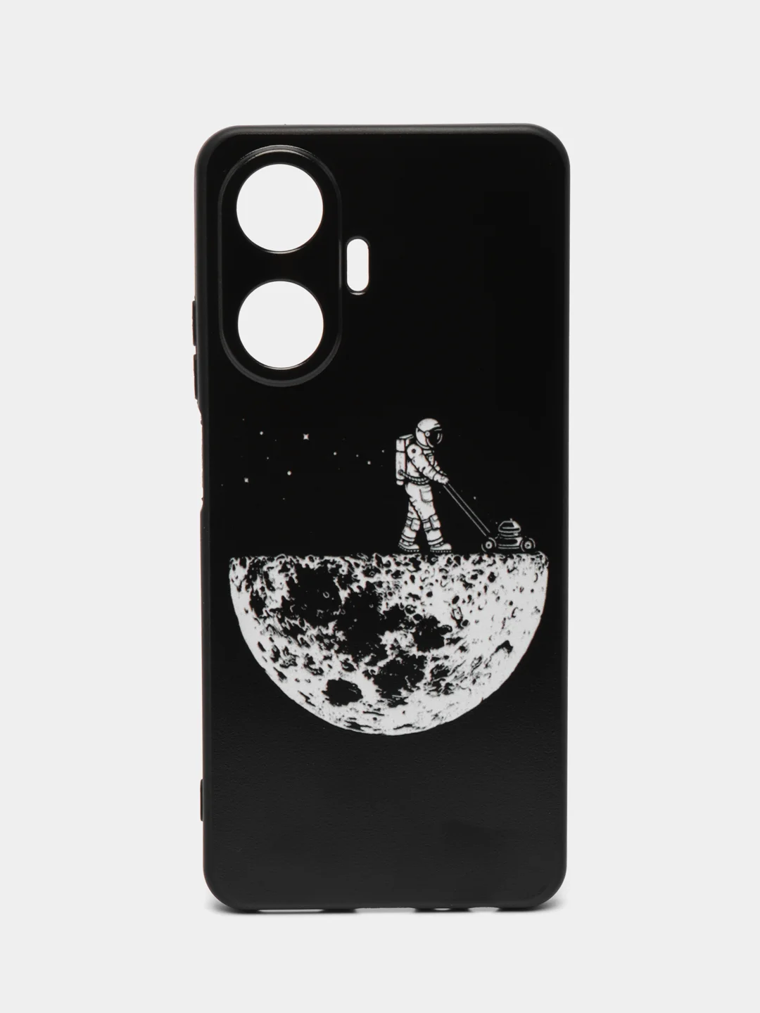 Мятный чехол для Realme C55 (Реалми С55), с принтом, с рисунком