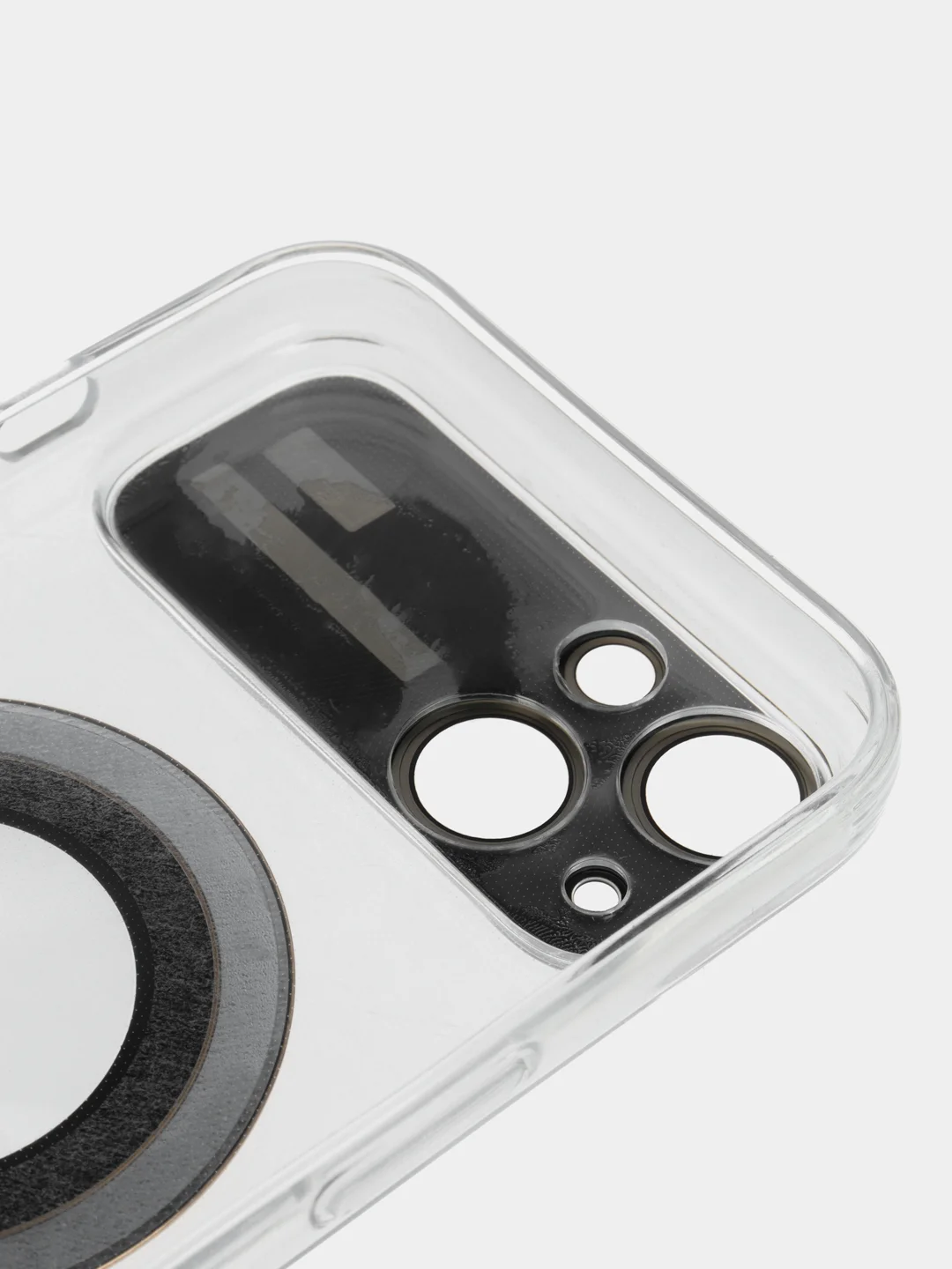 Золотой чехол Magsafe iPhone 14 13 12 11 Pro Max Mini Plus + магсейф айфон прозрачный