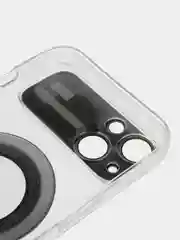 Золотой чехол Magsafe iPhone 14 13 12 11 Pro Max Mini Plus + магсейф айфон прозрачный