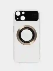 Золотой чехол Magsafe iPhone 14 13 12 11 Pro Max Mini Plus + магсейф айфон прозрачный