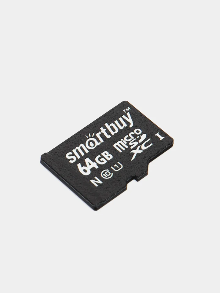 Карта памяти SmartBuy microSD, Class10, 64 GB, 128 GB, флешка для смартфона, UHS-1