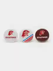 Набор значков "Юнармия", 37 мм