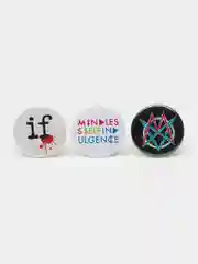 Набор значков Mindless Self Indulgence, 37 мм