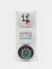 Набор значков Mindless Self Indulgence, 37 мм