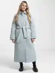 Мятный пальто женское демисезонное ПАЛЕТО