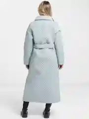 Мятный пальто женское демисезонное ПАЛЕТО