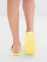 Желтый сланцы женские пляжные, 4 цвета